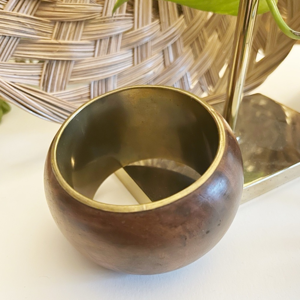 Vintage Large Wood Bangle